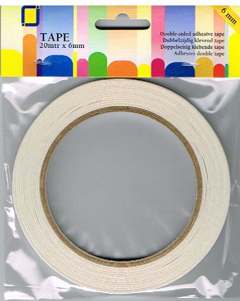 Tape dobbeltklæbende mm x 20 m