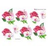 3D ark Blomster i rosa farver