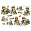 3D ark Soldat, mand