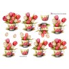 3D ark Tulipaner i kop