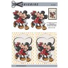 3D ark Minnie og Mickey med hjerte