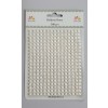 Selvklæbende halvperler creme 5 mm. 