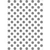 Embossing folder blomster A4