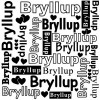 Embossing folder Bryllup