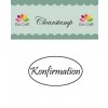 Stempel / clear stamps Konfirmation