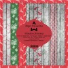 Paper Favourites papirblok Wooden Christmas 24 ark 15 x 15 cm.