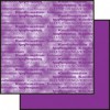 Scrapbooking papir 30,5 x 30,5 cm. mørk lilla konfirmation / marmoreret