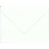 Kuvert  C7  hvid  8,3 x 11,3 cm med spidslukning