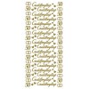 Stickers Guldbryllup 4573