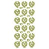Stickers 50 guld 273