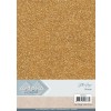 Glitter karton i bronze -  A4 230 g. - 1 ark