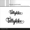Simple and Basic Die - Tillykke