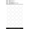 Simple and Basic - Transparent stickers - 20 mm. - 120 stk - permanent