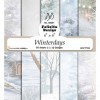 Felicita Design papirblok 30 ark 15,2 x 15,2 cm. Winterdays