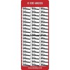 Stickers Velbekomme små guld 45 233