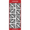 Stickers hjørner guld 6752