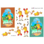 3D ark mand spiller petanque