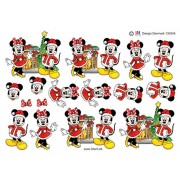 3D ark Mickey & Minnie ved julepejs