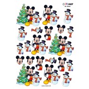 3D ark Mickey og en snemand