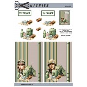 3D ark Soldat, kvinde og mand