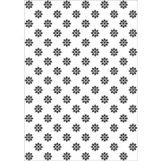 Embossing folder blomster A4