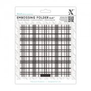 Embossing folder skotskternet