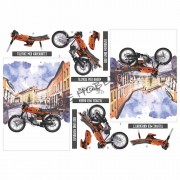 3D ark Puch knallert