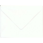 Kuvert  C7  hvid  8,3 x 11,3 cm med spidslukning