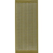 Stickers konfirmation guld 4504