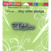 Stempel - Cling Rubber - Til fødselaren