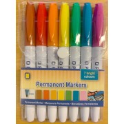 Markers permanent 7 farver