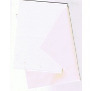 25 kort (A5) med kuverter (C6) elfenben