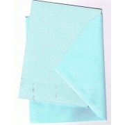 25 kort (A5) med kuverter (C6) lyseblå