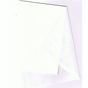25 kort (A5) med kuverter (C6) hvid