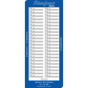 Stickers Velkommen hvid 636