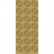 Stickers hjørner guld 1017