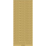 Stickers tal guld 1032
